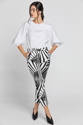 Móveis Conquista Wit top met bisschopmouwen van Conquista