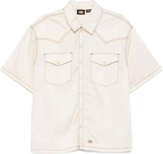 Dickies cotton shirt - men - Cotton/Lyocell - L - Neutrals