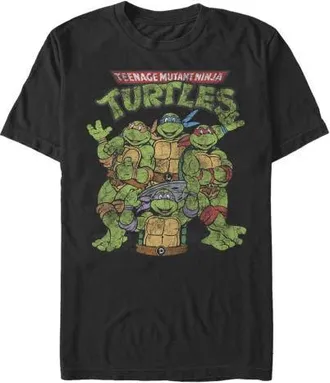 Teenage Mutant Ninja Turtles Mens Teenage Mutant Ninja Turtles Best Friend Shot Graphic Tee in Black at Nordstrom, Size Xxx-Large