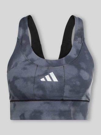 adidas Sport-BH mit Logo-Print in Black, Gr&ouml;&szlig;e XL
