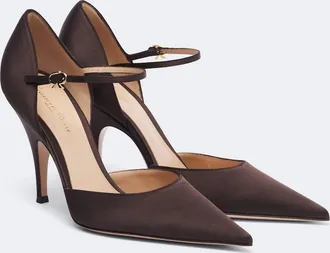 Gianvito Rossi Sofia satin pumps