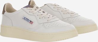 Autry Mens Sneakers Medalist Low Multicolour Leather Trainers