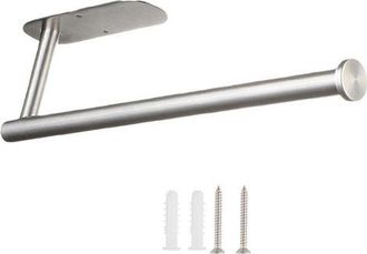 OEM Soporte Para Toallas De Papel Montable, 33,6 Cm, Acero Inoxidable, Plata
