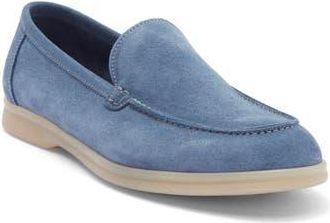 Bruno Magli Primo Leather Loafer in Light Blue Suede at Nordstrom Rack, Size 11.5