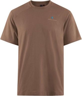 Kl&auml;ttermusen Root Logo S/S Tee T-Shirt f&uuml;r Herren | braun
