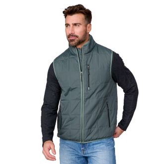 Free Country Mens Maple Creek IV Box Quilted Puffer Vest