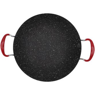 OEM Sart&eacute;n Antiadherente Para Barbacoa Coreana Crezuo Con Mango Antiescaldaduras, Placa Redonda De Cer&aacute;mica Para Estufa De Gas De 38 Cm/15,0 Pulgadas --cr