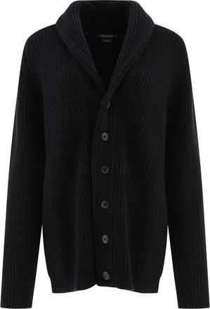 Begg x Co Cardigan con scollo a scialle - Nero