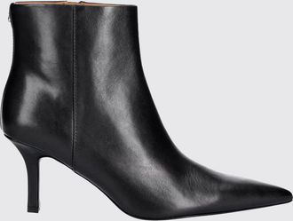 Patrizia Pepe Stiletto Heel Ankle Boots in Sheepskin with an Almond Toe