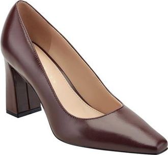 Marc Fisher Gretty Pointed Toe Pump in Dark Red at Nordstrom, Size 6.5