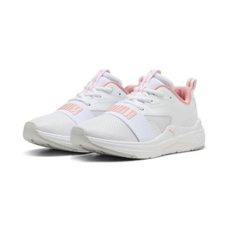 Puma Wired 2 Low Top Trainers Womens White/Pink 6 UK