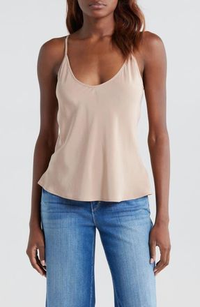 L'agence Lexi Silk Camisole in Cappuccino at Nordstrom, Size Xx-Large