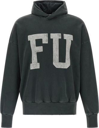 Fear of God Heren, Sweatshirts & Hoodies, Zwart, Maat: S