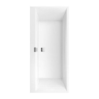 Villeroy & Boch Villeroy&boch - Sistema De Hidromasaje, Squaro Edge 12, Ba&ntilde;era, Ubq180sqe2dv, Rectangular, Quaryl, 1800 X 800 Mm, Blanco, Combipool Comfort (cc)