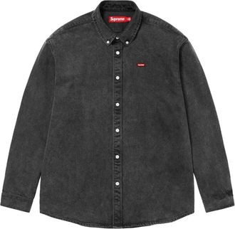 SUPREME Camicia denim Small Box - Nero