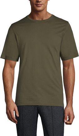 Lands End Short Sleeve Cotton Supima Tee in Forest Moss at Nordstrom, Size Xx-Large