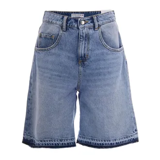 Icon Denim Los Angeles Denim Shorts - female - Icon Denim - Denim Shorts - Blue - W27 - Shorts