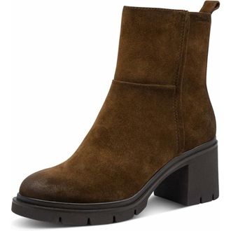 Tamaris Enkellaarsjes - Dames - Schoenen - Bruin - Maat: 38 EU