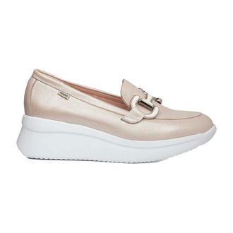 Callaghan Mocassino in pelle con dettaglio sulla tomaia - - Shoes - Donna - Rosa - 39 EU
