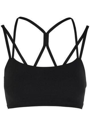 Nike Zenvy Dri-fit Infinasoft Sports bra - Black Grey - S (UK8-10 / S)