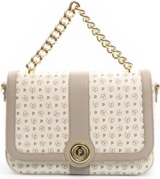 Pollini Handtas - Dames - Handtassen - Wit - ONE Size - Leer - Tassen