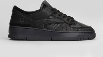 D.A.T.E. D. A.T. E. Torneo Nz Sneakers In Black Suede And Leather