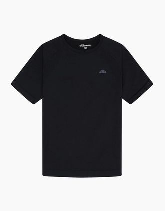 Ellesse Mens La Bella SS Fitted T-shirt - Black - Size: 40