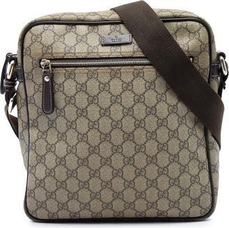 Gucci Pre-owned Gucci GG Supreme Crossbody Unisex BI2ZNS3TNPMS7KHG