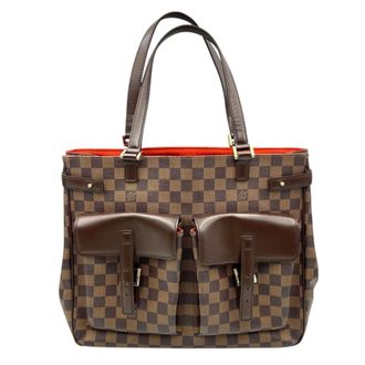 Louis Vuitton Brown Damier Canvas Handbag Tote Bag (Pre-Owned)