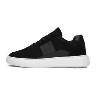 Cycleur de Luxe Schoenen, Heren, Zwart, 45 EU, Su&egrave;de, Zwarte Su&egrave;de Lage Sneakers
