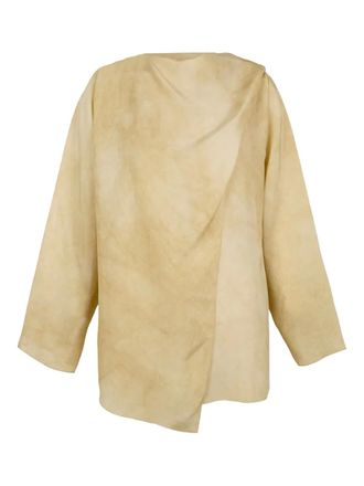 Cortana Dream draped panelled blouse - women - Silk - 36 - Neutrals