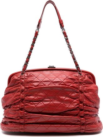 Chanel Borsa tote trapuntata 2006-2008 - Rosso