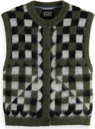 Scotch & Soda Dames, Jassen, Groen, Maat: L Wol