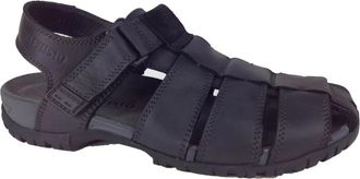 Mephisto Herenschoenen Sandaal - Heren - Sandalen - Zwart - 42 EU - Schoenen