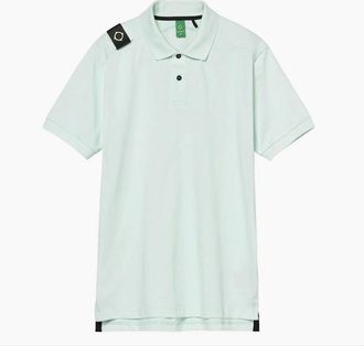Mastrum Mens Ma.Strum Volt SS Jersey Polo Frost Blue - Size: 38