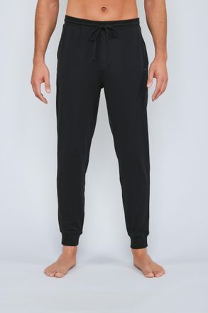 Joop Jogger Pants JOOP Comfort, Herren, Gr. XXL, N-Gr, schwarz, Obermaterial: 95% Baumwolle, 4% Elasthan, 1% sonstige Fasern, unifarben, Basic lang, Hosen 