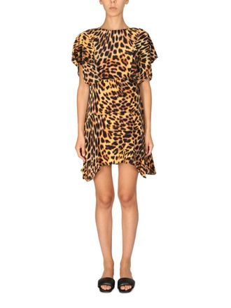Stella McCartney Minikleid mit gepunktetem Print von Stella Mc Cartney