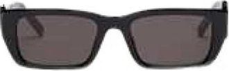 Palm Angels Peri 002 Zonnebril - Dames - Zonnebrillen - Zwart - 53 MM - Accessoires