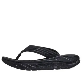 Hoka One One Ora Recovery Flip Slide Black 1099675-BDGGR