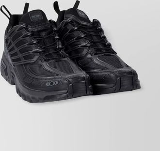 Salomon gore-tex mesh panels sneakers with pull tab