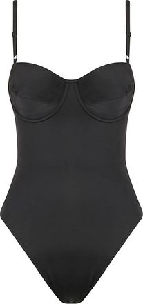 Norma Kamali Bodysuit - Dames - Bodies - Zwart - S - Nylon - Tops