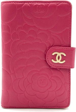 Chanel Black Pink Wallet (Bi-Fold) (Pre-Owned)
