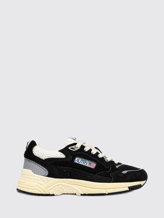 Autry Sneaker Hyperway in pelle e mesh bicolore con logo intagliato