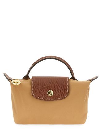 Longchamp Le Pliage Clutch - Beige