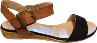 Eric Michael Womens Amanda Sandal In Black