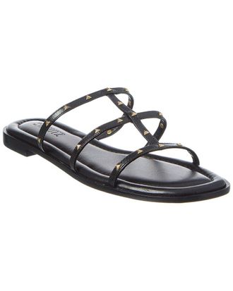 Schutz Schutz Lydia Flat Leather Sandal