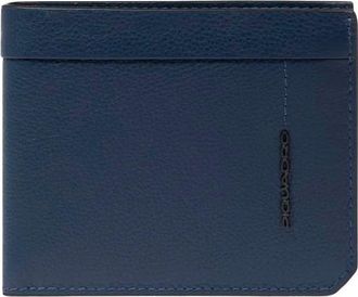 Piquadro Wallets & Cardholders, male, Blue, Size: ONE SIZE Wallet with coin pocket