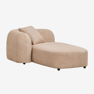 Sklum Sklum - M&oacute;dulo Chaise Longue Izquierdo Para Sof&aacute; Modular En Chenilla Coco