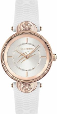 Plein Sport Analoog Horloge met Siliconen Band - Dames - Horloges - Geel - ONE Size - Accessoires