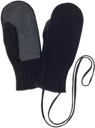 Auralee Guanti in cashmere - Nero